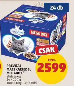 PENNY PREVITAL MACSKAELEDEL MEGABOX ajánlat