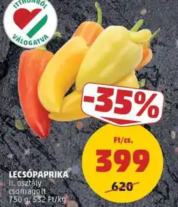 PENNY Lecsópaprika ajánlat