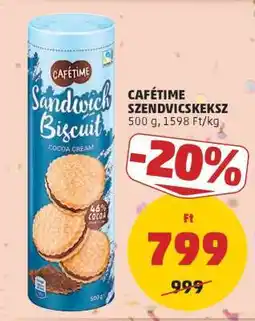 PENNY CAFÉTIME SZENDVICSKEKSZ ajánlat