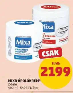PENNY Mixa Ápolókrém ajánlat