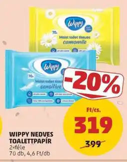 PENNY Wippy Nedves Toalettpapír ajánlat