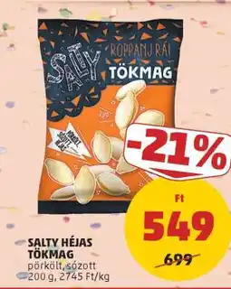 PENNY SALTY Héjas Tökmag ajánlat