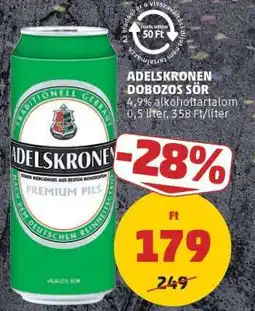 PENNY Adelskronen Dobozos Sör ajánlat