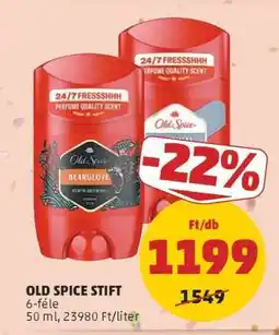 PENNY OLD SPICE STIFT ajánlat