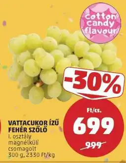 PENNY Vattacukor ízű fehér szőlő ajánlat