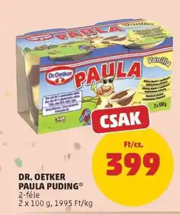 PENNY Dr. Oetker Paula Puding ajánlat
