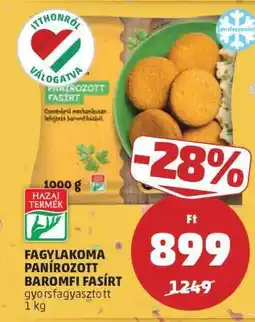 PENNY Fagylakoma Panírozott Baromfi Fasírt ajánlat