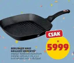 PENNY Berlinger Haus Grillező Serpenyő ajánlat