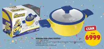 MINIONS MINI LÁBAS FEDŐVEL