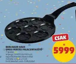 PENNY Berlinger Haus Emoji Mintás Palacsintasütő ajánlat