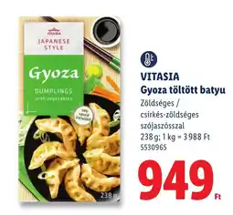 Lidl Vitasia gyoza töltött batyu ajánlat