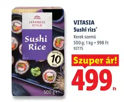 Lidl Vitasia sushi rizs ajánlat