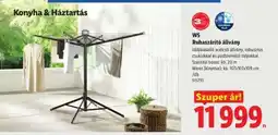Lidl WS Ruhaszárító állvány ajánlat