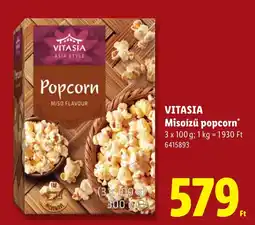 Lidl Vitasia popcorn ajánlat