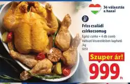 Lidl Friss családi csirkecsoma ajánlat