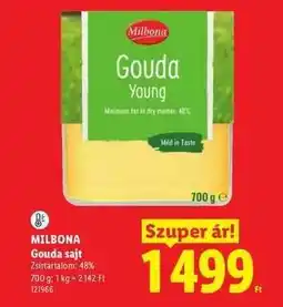 Lidl MILBONA ajánlat