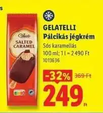 Lidl GELATELLI Pálcikás jégkrém ajánlat