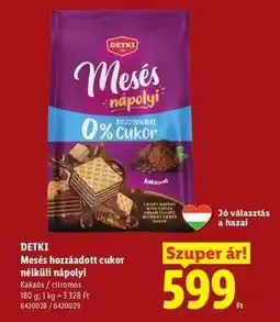 Lidl DETKI ajánlat