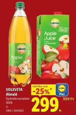Lidl SOLEVITA ajánlat
