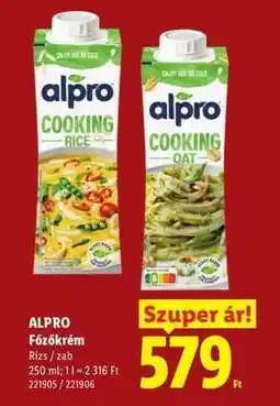 Lidl Alpro ajánlat