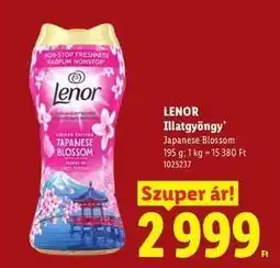 Lidl LENOR Illatgyöngy ajánlat