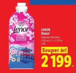 Lidl LENOR Öblítő ajánlat