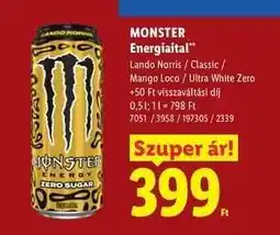 Lidl MONSTER Energiaital ajánlat