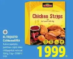 Lidl EL TEQUITO Csirkemellfilé ajánlat