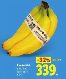 Lidl Banán fürt ajánlat