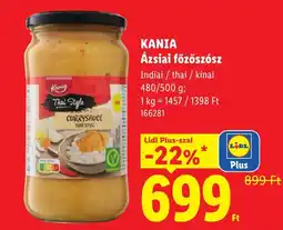 Lidl Kania ázsiai főzösztősz ajánlat