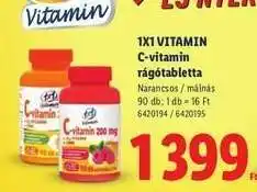 Lidl 1x1 Vitamin ajánlat