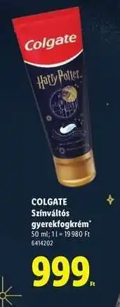 Lidl Colgate ajánlat