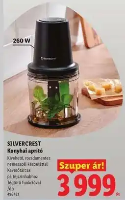 Lidl SILVERCREST Konyhai aprító ajánlat