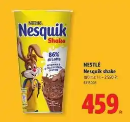 Lidl NESTLÉ Nesquik Shake ajánlat