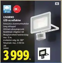 Lidl LIVARNO LED-es reflektor ajánlat