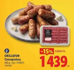 Lidl GRILL&FUN ajánlat