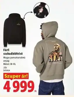 Lidl Férfi szabadidőfelső ajánlat