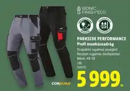 Lidl Parkside Performance Profi munkásnadrág ajánlat
