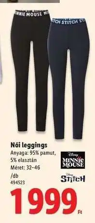 Lidl Női leggings ajánlat