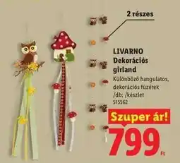 Lidl LIVARNO Dekorációs girland ajánlat