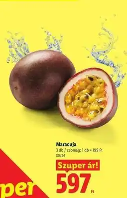 Lidl Maracuja ajánlat