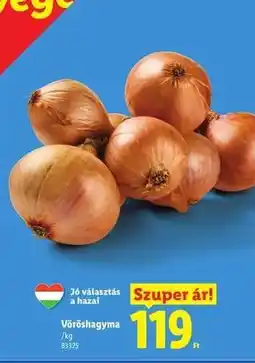 Lidl Vöröshagyma ajánlat