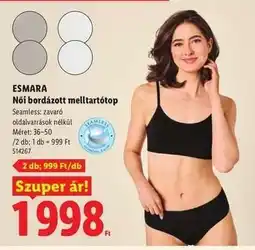 Lidl ESMARA ajánlat