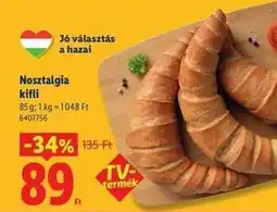 Lidl Nosztalgia kifli ajánlat