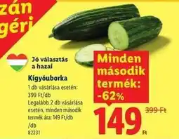 Lidl Kígyóuborka ajánlat