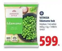 Lidl VITASIA Edamame bab ajánlat
