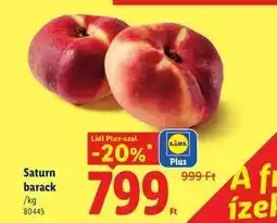Lidl Saturn barack ajánlat