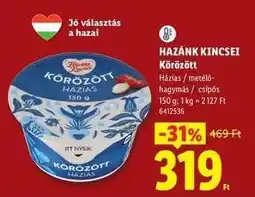 Lidl HAZÁNK KINCSEI Körözött ajánlat