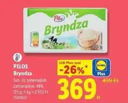 Lidl PILOS Bryndza ajánlat