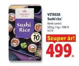 Lidl VITASIA Sushi rizs ajánlat